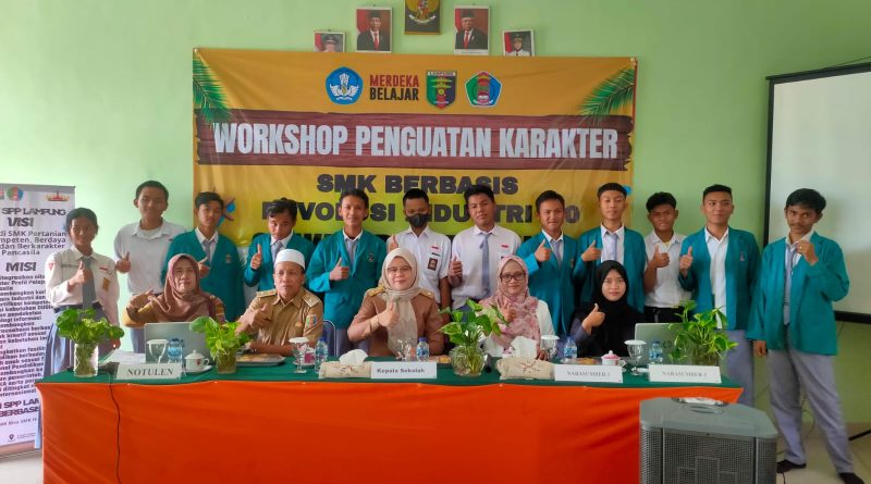 <strong>Penguatan karakter SMK revolusi industri 4.0<br>“Workshop penyusunan program Anti perundungan (Bulying)</strong>